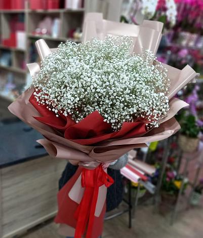 Букет цветов из: Гипсофила в Иноземцево